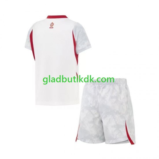 Hjemmebane Trøje Polen World Cup 2026 K/Æ Børn(+Shorts)