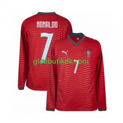 Hjemmebane Trøje Portugal Cristiano Ronaldo 7 World Cup 2026 L/Æ Mænd