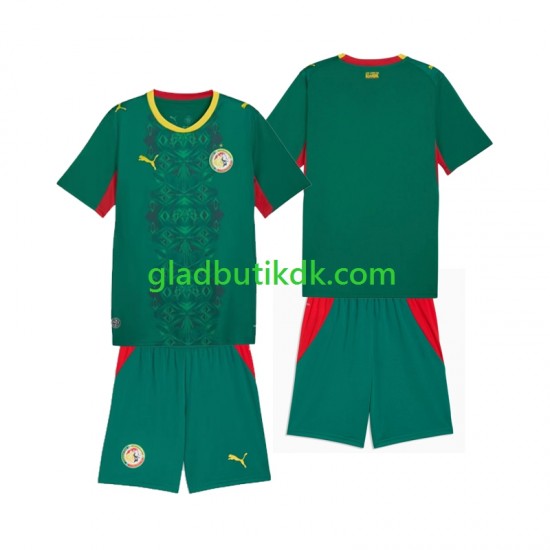 Udebane Trøje Senegal 2026 2027 K/Æ Børn(+Shorts)