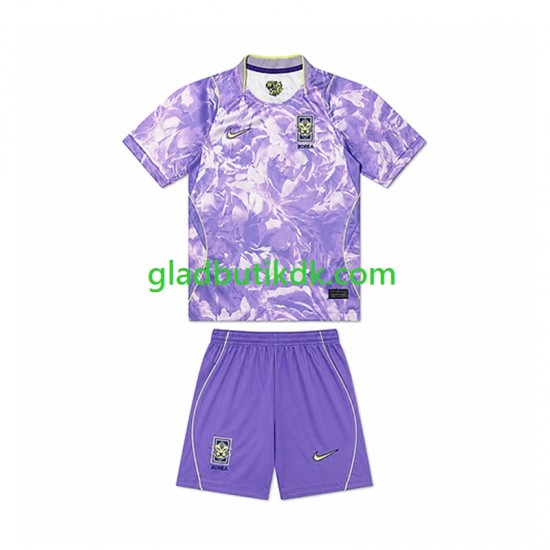 Udebane Trøje Sydkorea World Cup 2026 K/Æ Børn(+Shorts)
