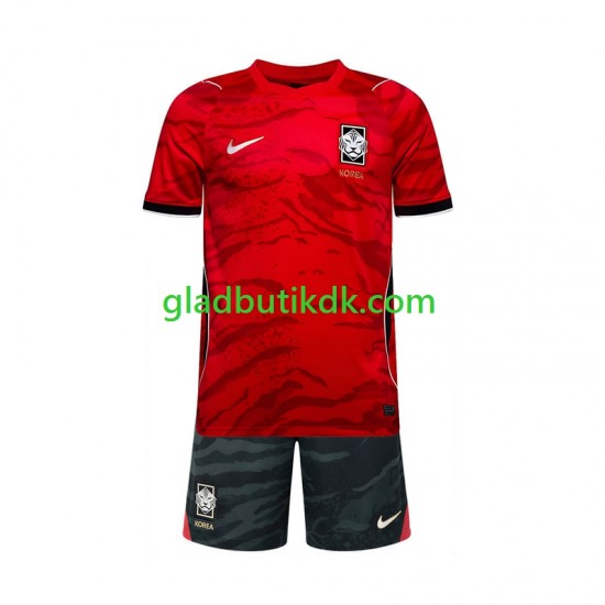 Hjemmebane Trøje Sydkorea World Cup 2026 K/Æ Børn(+Shorts)