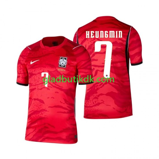 Hjemmebane Trøje Sydkorea Son Heung-min 7 World Cup 2026 K/Æ Mænd