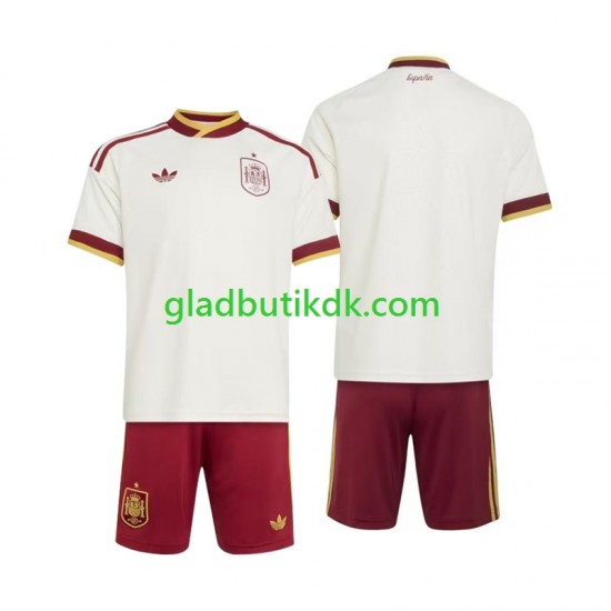 Udebane Trøje Spanien World Cup 2026 K/Æ Børn(+Shorts)