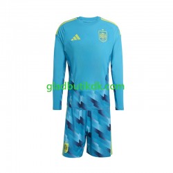 Hjemmebane Trøje Spanien Målmand World Cup 2026 L/Æ Børn(+Shorts)
