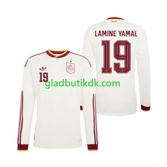 Udebane Trøje Spanien Lamine Yamal 19 World Cup 2026 L/Æ Mænd