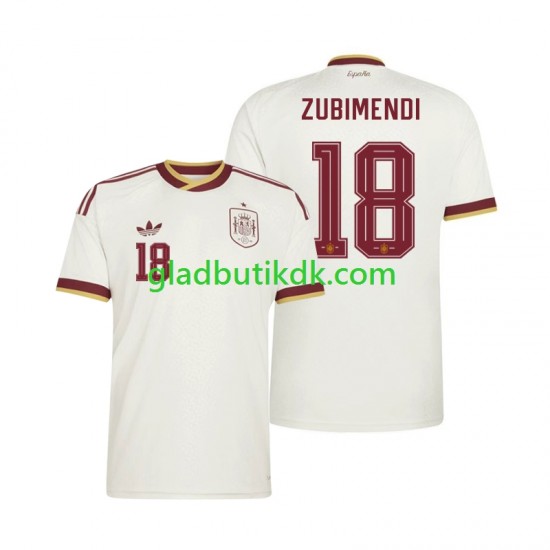 Udebane Trøje Spanien Martin Zubimendi 18 World Cup 2026 K/Æ Mænd