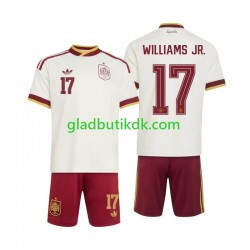 Udebane Trøje Spanien Nico Williams 17 World Cup 2026 K/Æ Børn(+Shorts)