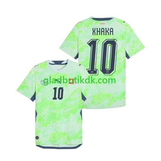 Udebane Trøje Schweiz Granit Xhaka 10 World Cup 2026 K/Æ Mænd