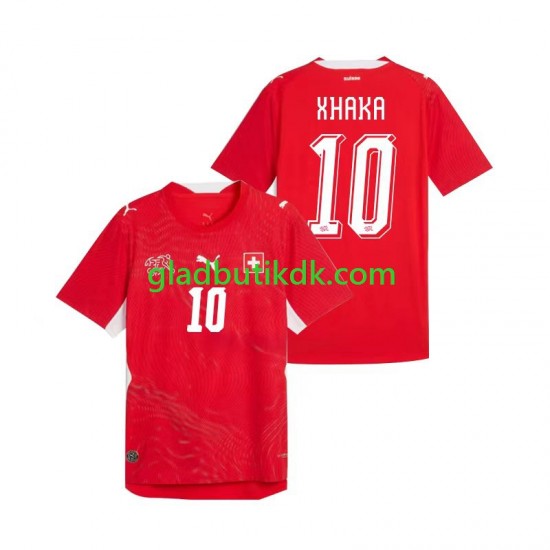 Hjemmebane Trøje Schweiz Granit Xhaka 10 World Cup 2026 K/Æ Mænd