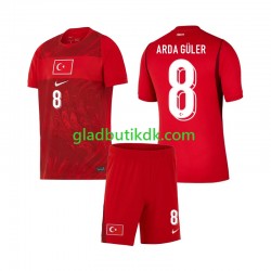 Hjemmebane Trøje Tyrkiet Arda Guler 8 World Cup 2026 K/Æ Børn(+Shorts)