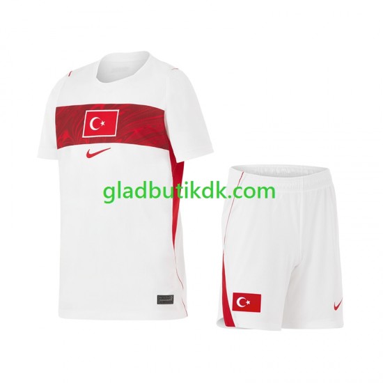 Udebane Trøje Tyrkiet World Cup 2026 K/Æ Børn(+Shorts)