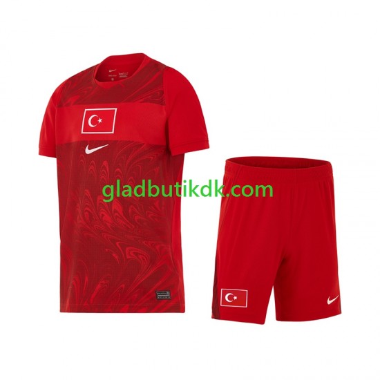 Hjemmebane Trøje Tyrkiet World Cup 2026 K/Æ Børn(+Shorts)