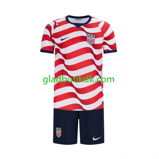 Hjemmebane Trøje USA World Cup 2026 K/Æ Børn(+Shorts)