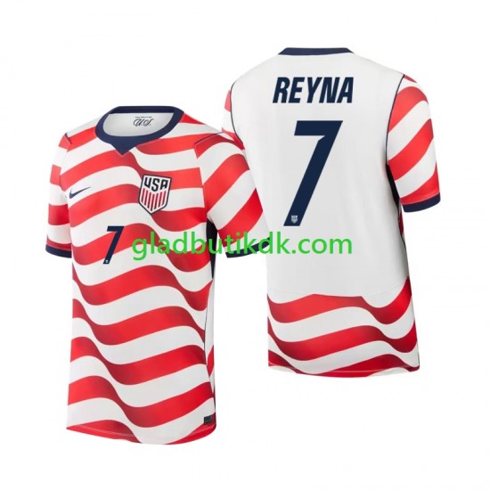Hjemmebane Trøje USA Giovanni Reyna 7 World Cup 2026 K/Æ Mænd