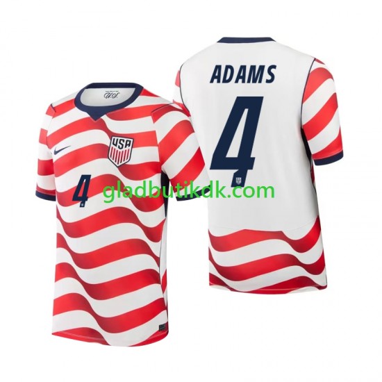Hjemmebane Trøje USA Tyler Adams 4 World Cup 2026 K/Æ Mænd