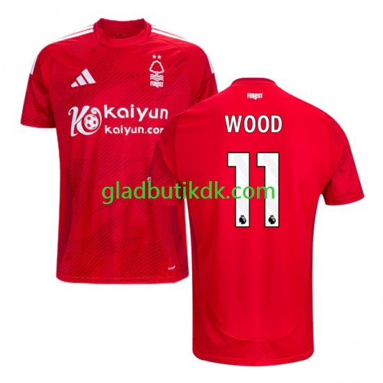 Hjemmebane Trøje Nottingham Forest Chris Wood 11 2024-2025 K/Æ Mænd