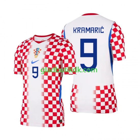 Hjemmebane Trøje Kroatien Andrej Kramaric 9 World Cup 2026 K/Æ Mænd