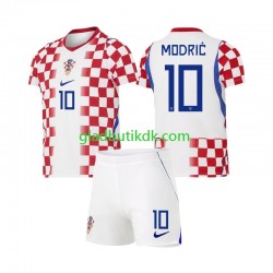 Hjemmebane Trøje Kroatien Luka Modric 10 World Cup 2026 K/Æ Børn(+Shorts)