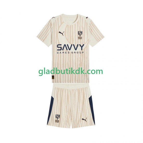 Udebane Trøje Al Hilal CWC 2025-2026 K/Æ Børn(+Shorts)