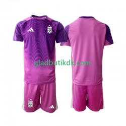 Hjemmebane Trøje Argentina Målmand 2025 K/Æ Børn(+Shorts)