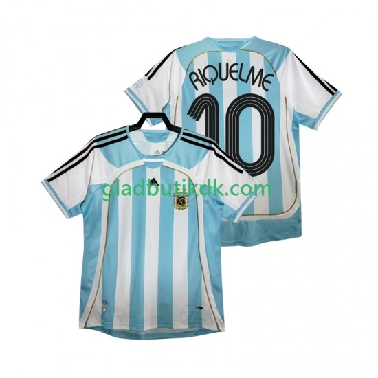 Hjemmebane Trøje Argentina RIQUELME 10 Retro 2006 K/Æ Mænd