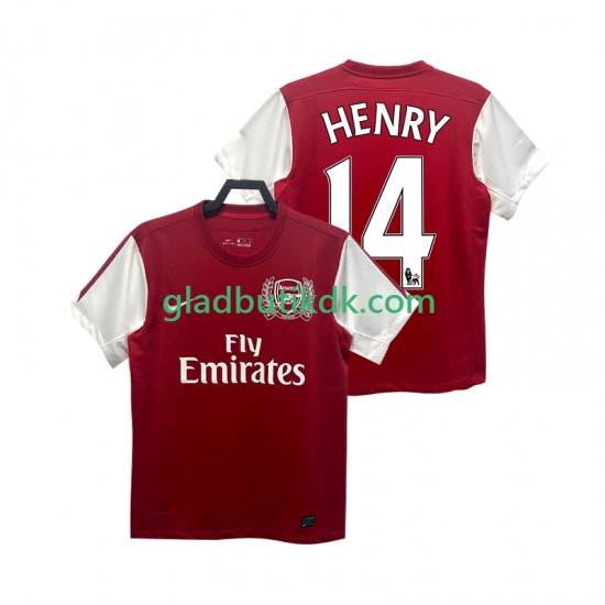 Hjemmebane Trøje Arsenal HENRY 14 Retro 2011 2012 K/Æ Mænd