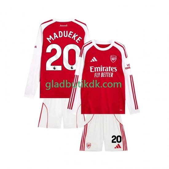 Hjemmebane Trøje Arsenal Noni Madueke 20 2025-2026 L/Æ Børn(+Shorts)
