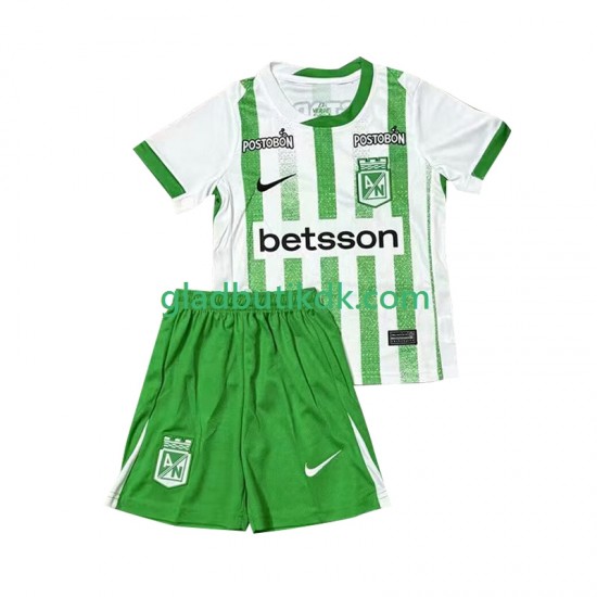 Hjemmebane Trøje Atletico Nacional 2025 K/Æ Børn(+Shorts)