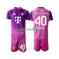 4. Valg Trøje FC Bayern München Målmand Jonas Urbig 40 2025-2026 K/Æ Børn(+Shorts)