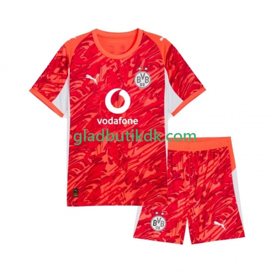 Udebane Trøje Borussia Dortmund Målmand 2025-2026 K/Æ Børn(+Shorts)