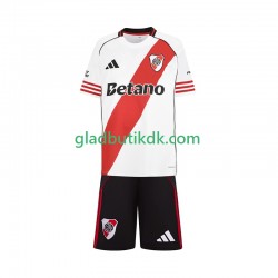 Hjemmebane Trøje CA River Plate 2025-2026 K/Æ Børn(+Shorts)