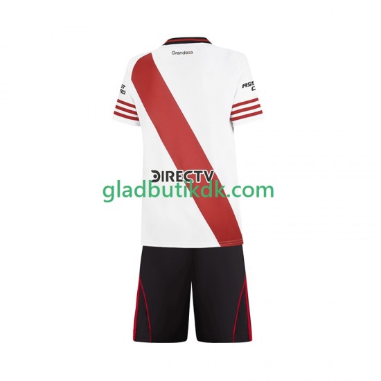 Hjemmebane Trøje CA River Plate 2025-2026 K/Æ Børn(+Shorts)