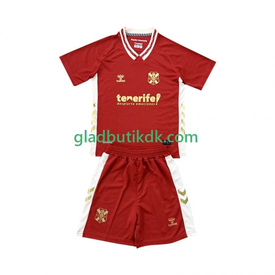 Udebane Trøje CD Tenerife 2025-2026 K/Æ Børn(+Shorts)