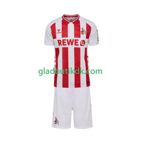 Hjemmebane Trøje FC Köln 2025-2026 K/Æ Børn(+Shorts)