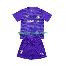 3. Valg Trøje Feyenoord Rotterdam Målmand 2025-2026 K/Æ Børn(+Shorts)