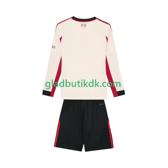 Udebane Trøje Liverpool 2025-2026 L/Æ Børn(+Shorts)