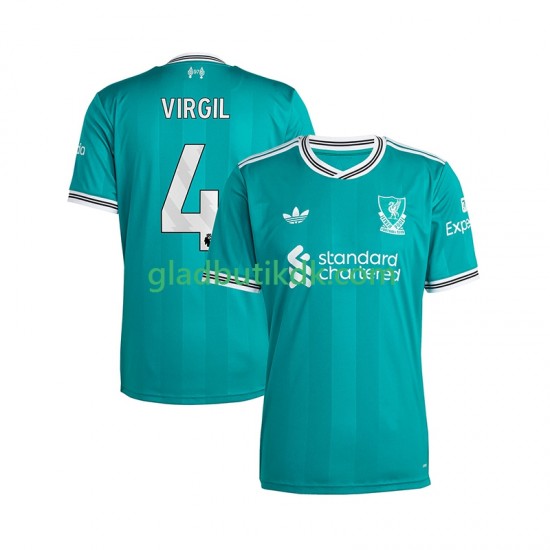 3. Valg Trøje Liverpool Virgil van Dijk 4 2025-2026 K/Æ Mænd