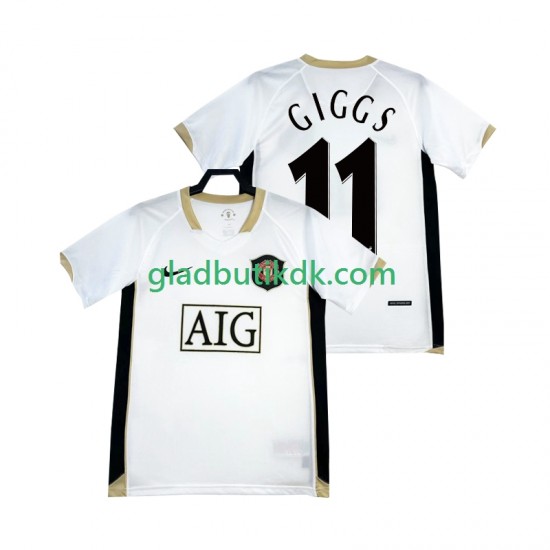 Udebane Trøje Manchester United GIGGS 11 Retro 2006-2007 K/Æ Mænd