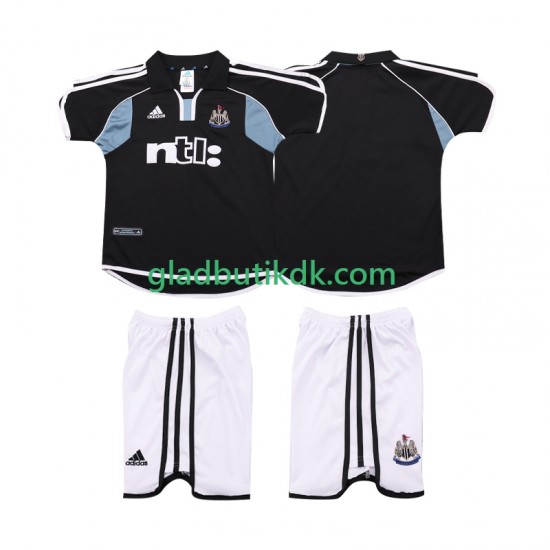 Udebane Trøje Newcastle United Retro 2000 2001 K/Æ Børn(+Shorts)
