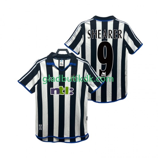 Hjemmebane Trøje Newcastle United SHEARER 9 Retro 2000 2001 K/Æ Mænd