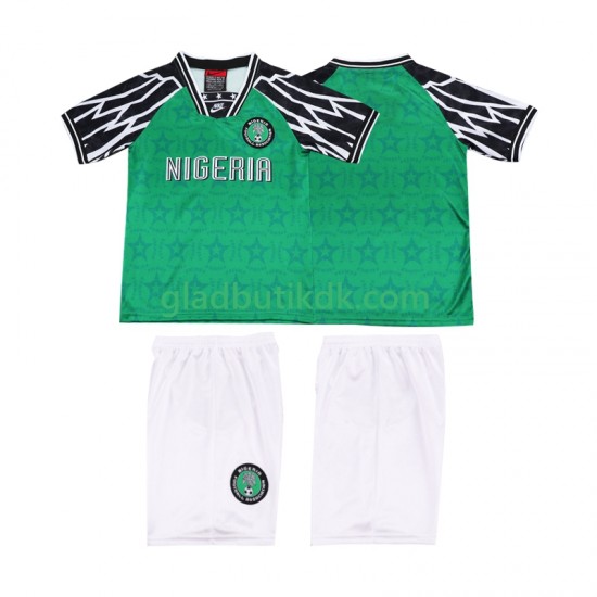 Hjemmebane Trøje Nigeria Retro 1995 K/Æ Børn(+Shorts)