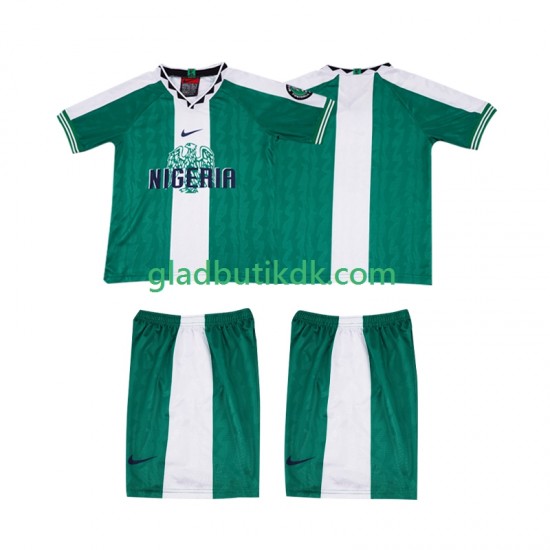 Hjemmebane Trøje Nigeria Retro 1996 K/Æ Børn(+Shorts)