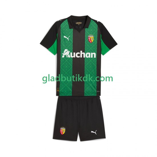 Udebane Trøje RC Lens 2025-2026 K/Æ Børn(+Shorts)