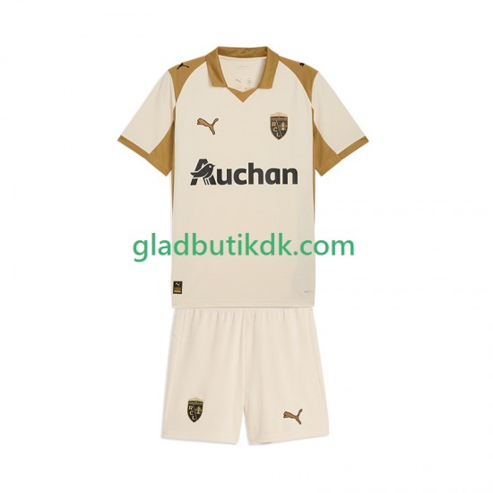 3. Valg Trøje RC Lens 2025-2026 K/Æ Børn(+Shorts)