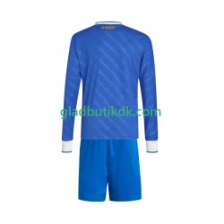 3. Valg Trøje Real Madrid 2025-2026 L/Æ Børn(+Shorts)