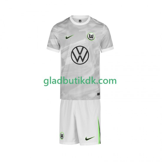 Udebane Trøje VfL Wolfsburg 2025-2026 K/Æ Børn(+Shorts)