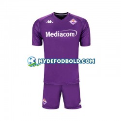 Hjemmebane Trøje Fiorentina Rød 2024-2025 K/Æ Børn(+Shorts)
