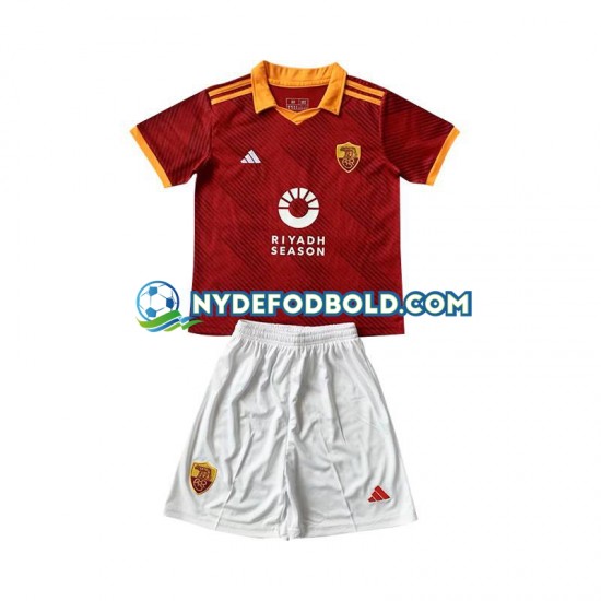 4. Valg Trøje AS Roma 2023-2024 K/Æ Børn(+Shorts)