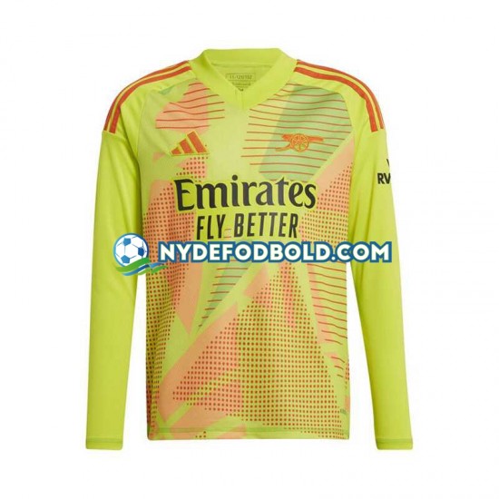 Hjemmebane Trøje Arsenal Målmand Gul 2024-2025 L/Æ Mænd