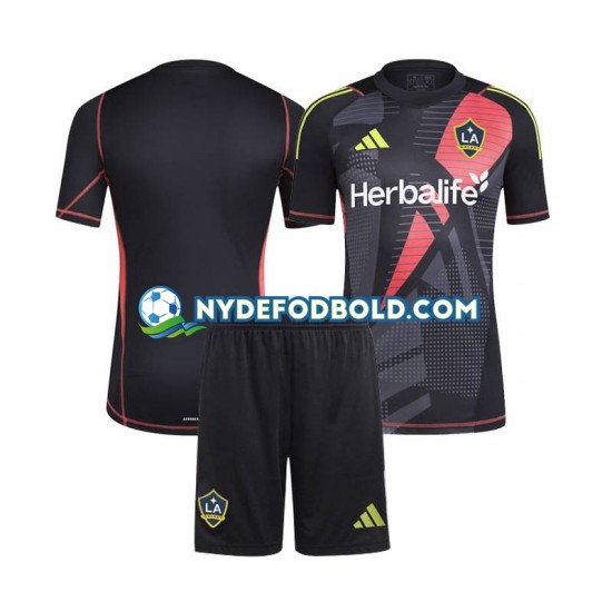 Hjemmebane Trøje Los Angeles Galaxy Målmand Sort 2024 K/Æ Børn(+Shorts)